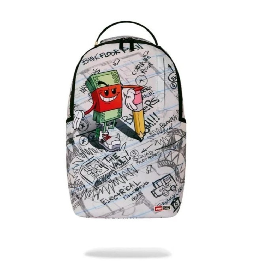 SPRAYGROUND MONEY BOY SCHEMATICS BACKPACK B8389 NEW IN BAG WITH TAGS